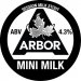 ARBOR ALES Mini Milk (E-KEG SANKEY) 4.3% ARBOR ALES Mini Milk (E-KEG SANKEY) 4.3%