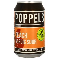 Poppels Peach Nordic Sour - Drinks of the World