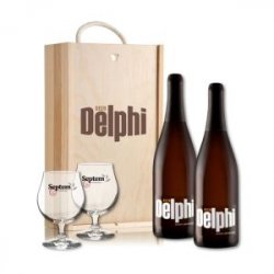 Delphi Gift Box + 2 Free Glasses - Greekbeershop