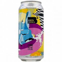 Bereta Brewing Co. – Citro - Rebel Beer Cans