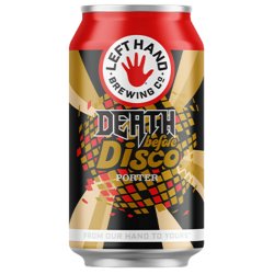 Left Hand Death Before Disco porter 355ml (6%) - Indiebeer