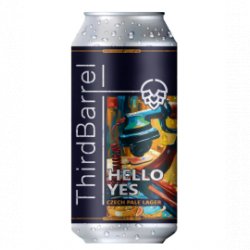 Third Barrel Hello Yes Czech Pale Lager - Irish Drink Shop