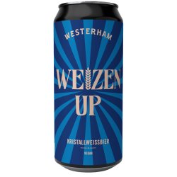 Westerham Weizen Up Gluten Free Wheat Beer 440ml (5%) - Indiebeer