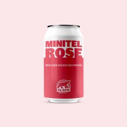 90 BPM Brewing Co. Minitel Rose - Berliner Weisse Framboise