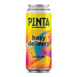 Pinta Hazy Delivery  Hazy IPA 0,5l butelka - Alko Spot