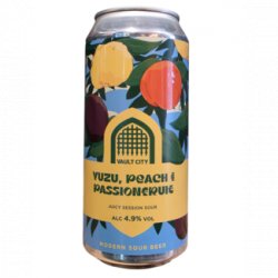 Vault City Brewing Yuzu Peach & Passionfruit