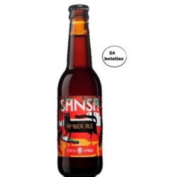 La Pirata Sansa Amber Ale 24x330 - MilCervezas