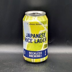 Reckless Brewing Co. Japanese Rice Lager Reckless Brewing Co. Japanese Rice Lager