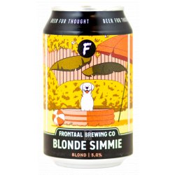 Frontaal Blonde Simmie - Hoptimaal