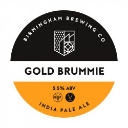 Birmingham Brewing Company Gold Brummie