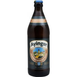 Ayinger Jahrhundert Bier - Rus Beer