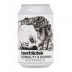 Beerbliotek Normality & Sunshine DDH West Coast IPA 0,33l - Craftbeer Shop