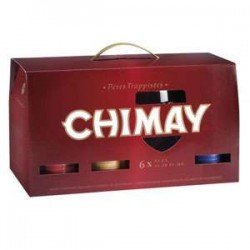 Estuche Chimay Trilogy 6*33 + 1 Vaso - Cervezasonline.com