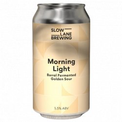 Slow Lane Brewing Morning Light Barrel Fermented Golden Sour 375mL - The Hamilton Beer & Wine Co