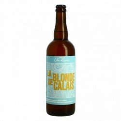 Bière Artisanale LA BLONDE DE CALAIS Côte d'Opale  75 cl - Calais Vins