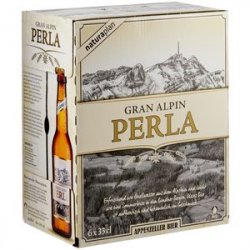 Appenzeller Grand Alpin Perla 5,2% Vol. 24 x 33 cl EW Flasche - Pepillo