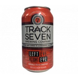 Track Seven Left Eye Right Eye Double IPA 355ml BB 201023 - The Beer Cellar