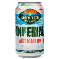 Green Flash West Coast Imperial IPA 355ml BB 021123 - The Beer Cellar