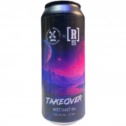 ROCKMILL X REC - TAKEOVER WEST COAST IPA - 50CL - Mas Que Cervezas
