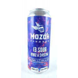 Mazák Sour rybíz švestka Fruit Sour Ale 13° - Pivní ochutnávka