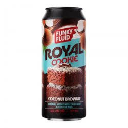 Funky Fluid Royal Cookie: Coconut Brownie