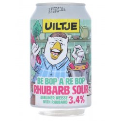 Uiltje - BeBop A ReBop Rhubarb Sour - Beerdome