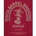 Pinta Barrel Brewing - Riddle Quadrupel Aged 24 months in Heaven Hill Bourbon Barrels Imperial Stout 14.5% Pinta Barrel Brewing - Riddle Quadrupel Aged 24 months in Heaven Hill Bourbon Barrels Imperial Stout 14.5%