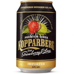 Kopparberg Stawberry & Lime Cider Cans 24 x 330ml Case - Liquor Library