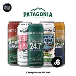 Patagonia Lata 410473 Cm3 x6 - Almacén de Cervezas