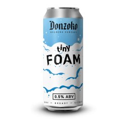 Donzoko  Tiny Foam 330ml (bbf 070924) - The Alcohol Free Co