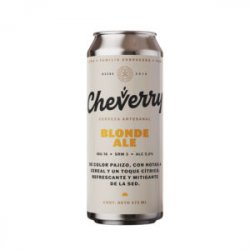 Cheverry Blonde Ale  6 latas de 473 ml - Cheverry