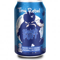 Tiny Rebel Sleigh Puft Toasted White Coconut Marshmallow Porter - Kwoff