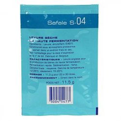 Levadura Safale S-04 - 11.5gr - Fermentis - Palma Rosa