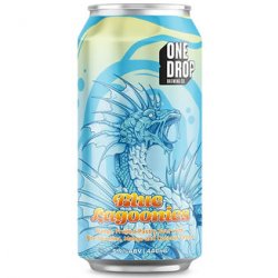 One Drop Brewing Blue Lagoonies Sour 440ml - The Beer Cellar