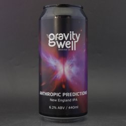 Gravity Well Brewing Co Anthropic Predictions