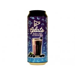 Funky Fluid - 18°Gelato: Blueberry Shake 0,5l plech 5,5% alc. - Beer Butik