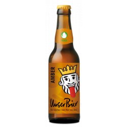 Unser Bier Amber Knospe 5,0% - 24 x 33 cl - Bieronlineshop