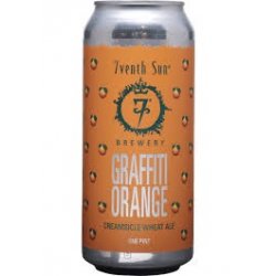 7th Sun Graffiti Orange 16oz 4pk Cn - Luekens Wine & Spirits