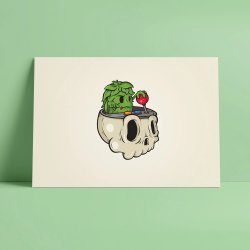 The Craft Diaries - One Track Mind - Unframed A4 Print (Price includes UK P+P) - The Craft Diaries