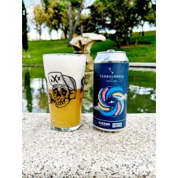 TURBULENCIA - Hazy DIPA - Cerveza SanFrutos x Cierzo - Cerveza SanFrutos