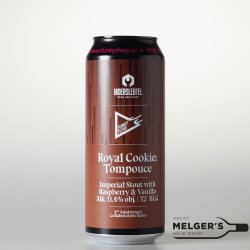 Funky Fluid x Moersleutel  Royal Cookie: Tompouce Imperial Stout 50cl Blik - Melgers