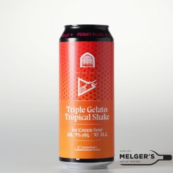 Funky Fluid x Vault City  Triple Gelato: Tropical Shake Ice Cream Sour 50cl Blik - Melgers