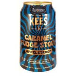 Brouwerij Kees ~ Caramel Fudge Stout Appelstroop 33cl - Hetbiermoment.nl