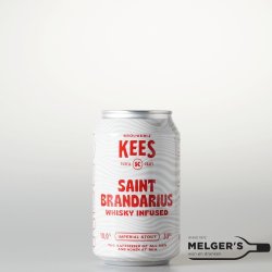 Kees  Saint Brandarius Whisky Infused Imperial Stout 33cl Blik - Melgers