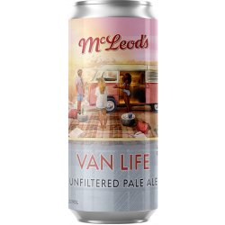 Mcleod's Van Life Unfiltered Pale Ale 440mL - The Hamilton Beer & Wine Co