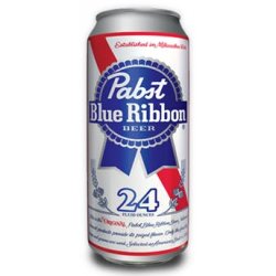 Pabst Brewing Company Blue Ribbon Beer 24 oz. Can - Kelly’s Liquor