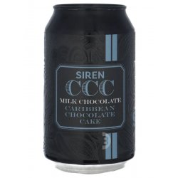 Siren Craft Brew Milk Chocolate Caribbean Chocolate Cake