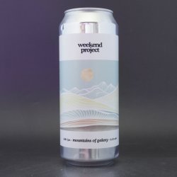 Weekend Project - Mountains Of Galaxy - 6.2% (500ml) - Ghost Whale