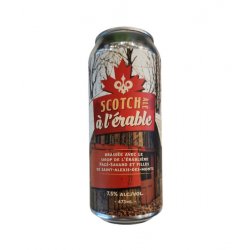 Nouvelle France - Scotch Ale à LÉrable - 473ml - La Bière à Boire