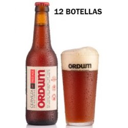 cervezas ordum ORDUM RED ALE 12 botellas - MilCervezas